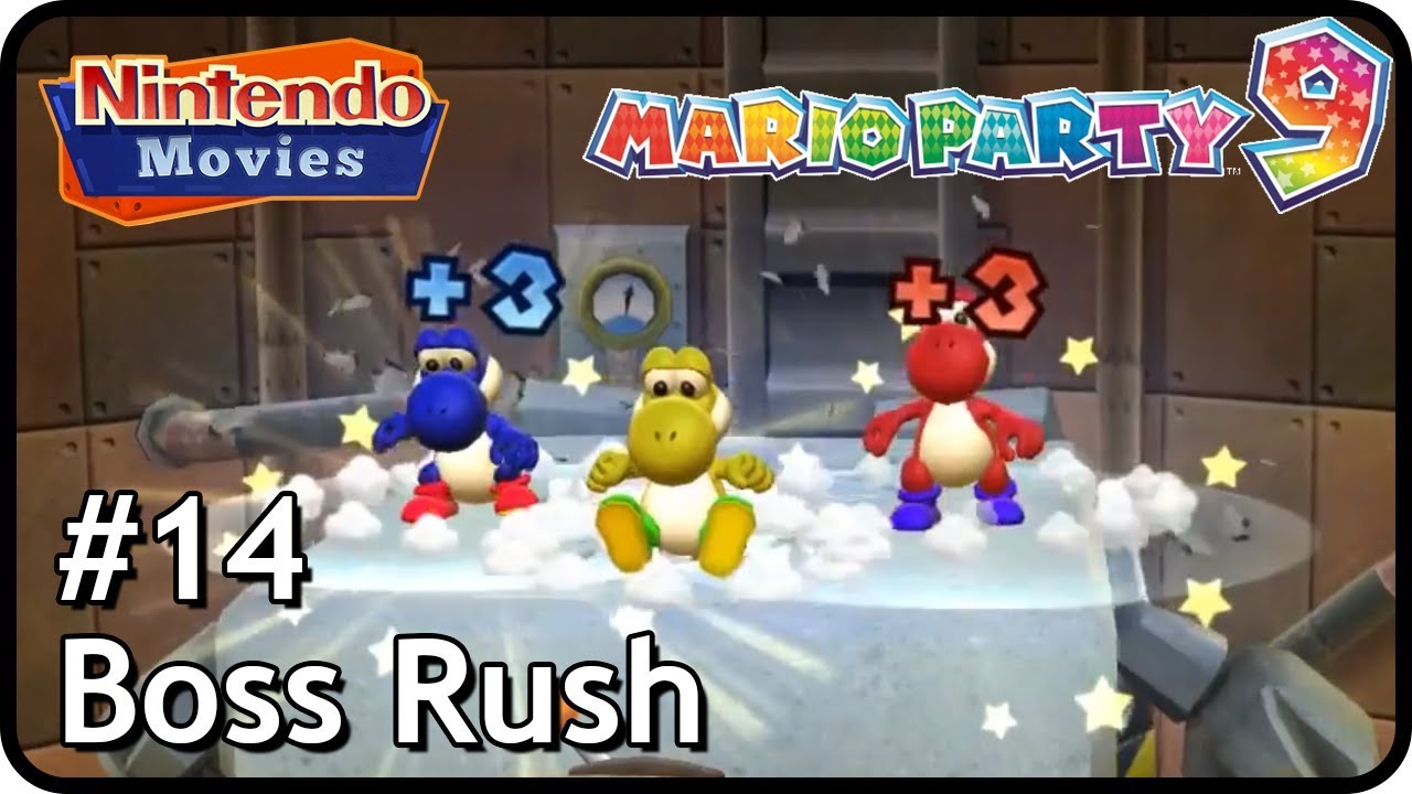 Mario Party 9 (Yoshi Party) - Boss Rush #14 (Multiplayer)