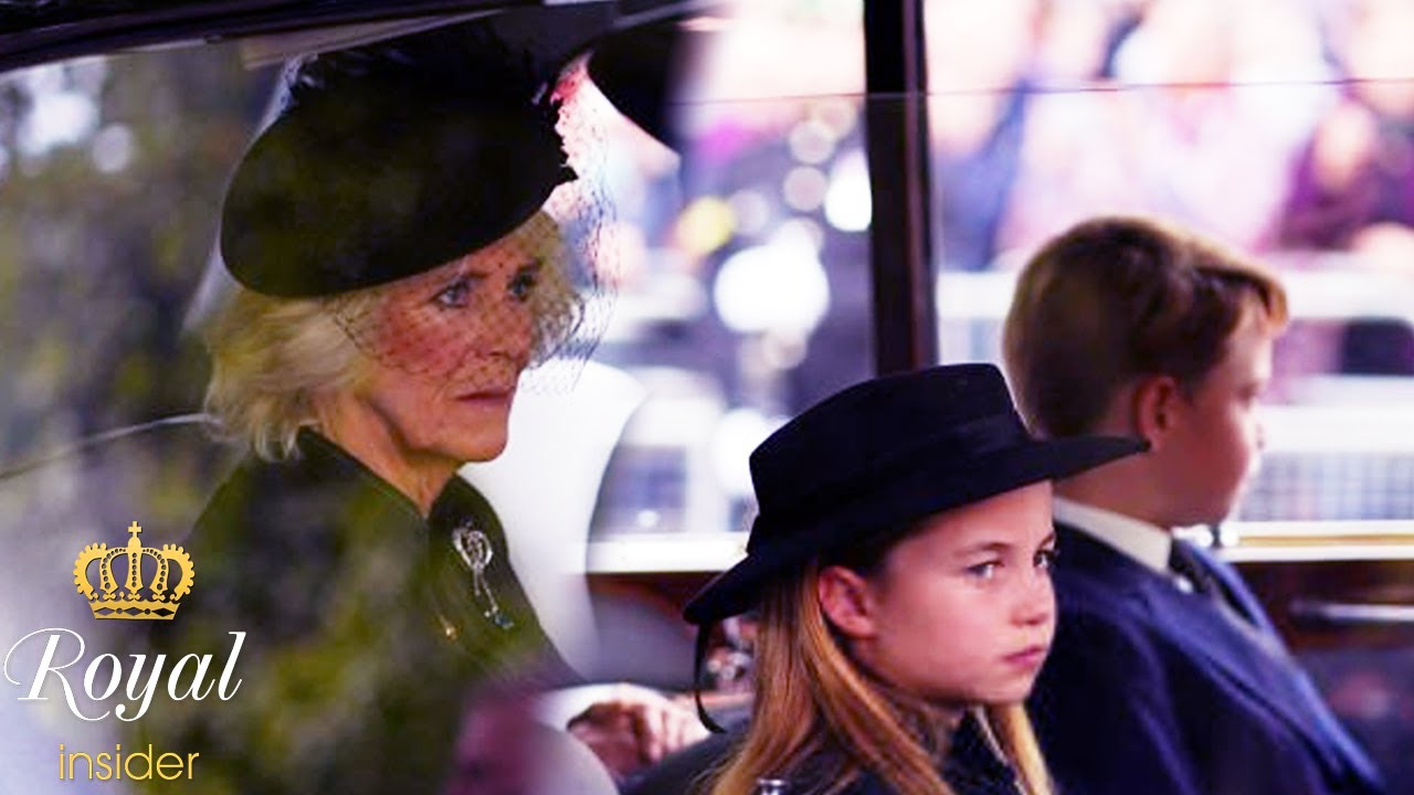 Камилла раздражена поведением принцессы Шарлотты на похоронах королевы — Royal Insider