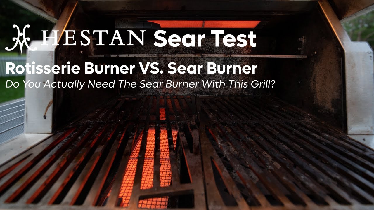 Hestan Gas Grill Sear Burner Test | Rotisserie Burner VS Sear Burner | Is A Sear Burner Needed?
