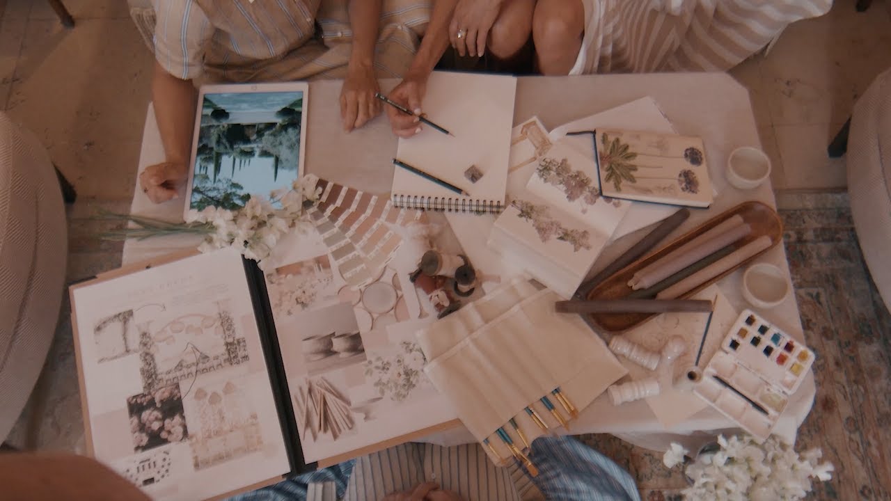 Lavender & Rose creative floral process