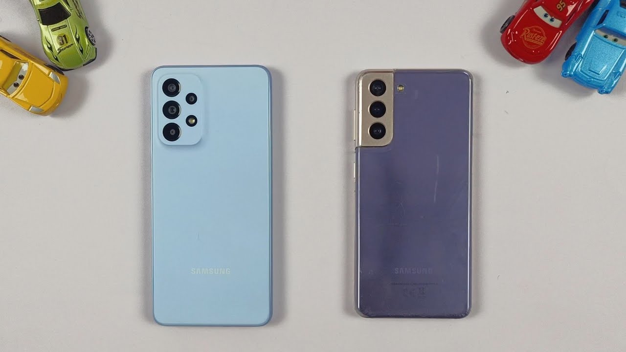 Samsung A33 5G Vs Samsung S21 5G Speed Test & Comparison