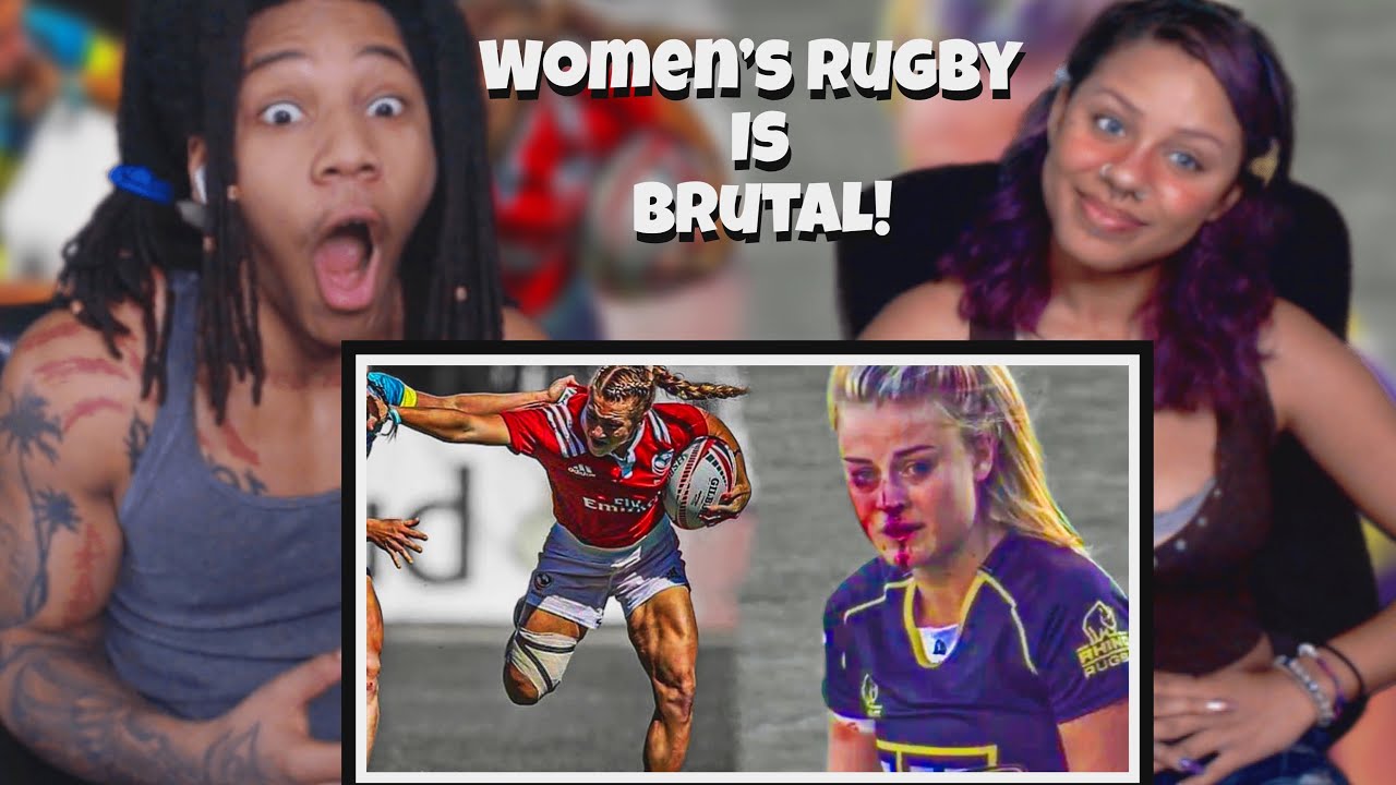 AMERICANS REACT TO WOMEN RUGBY HITS