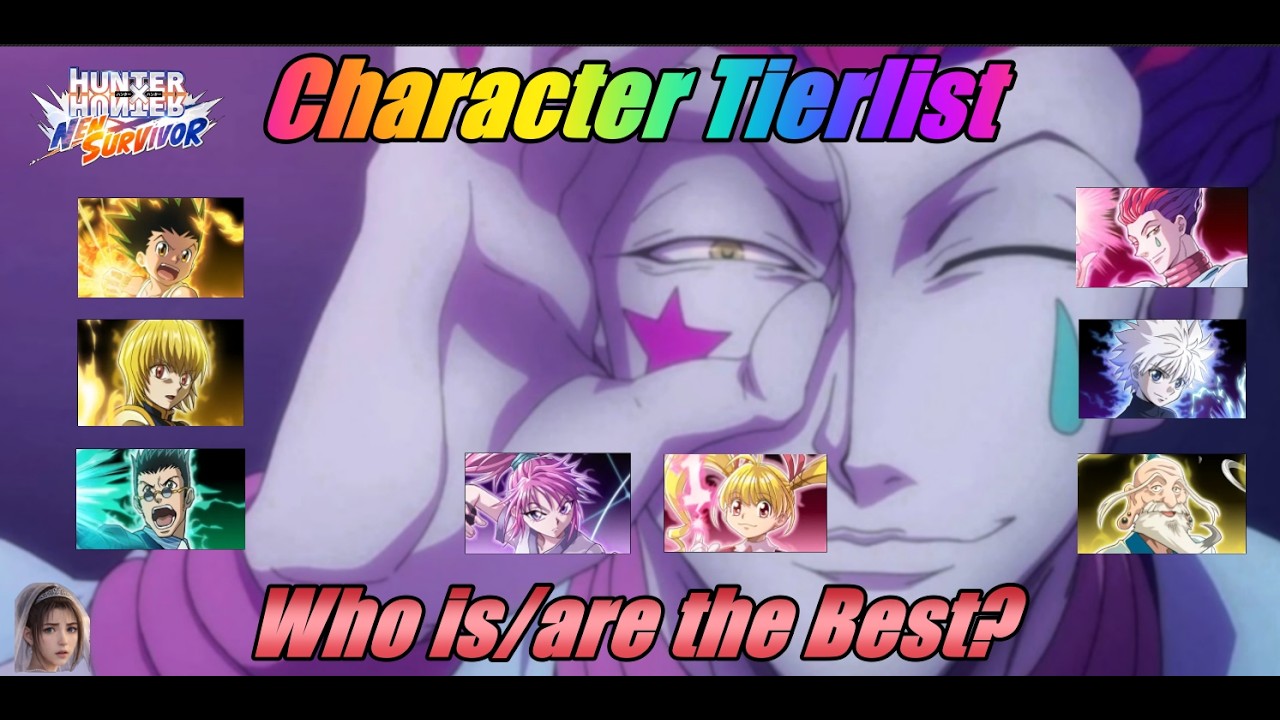 Character Tierlist - HUNTERxHUNTER NENxSURVIVOR