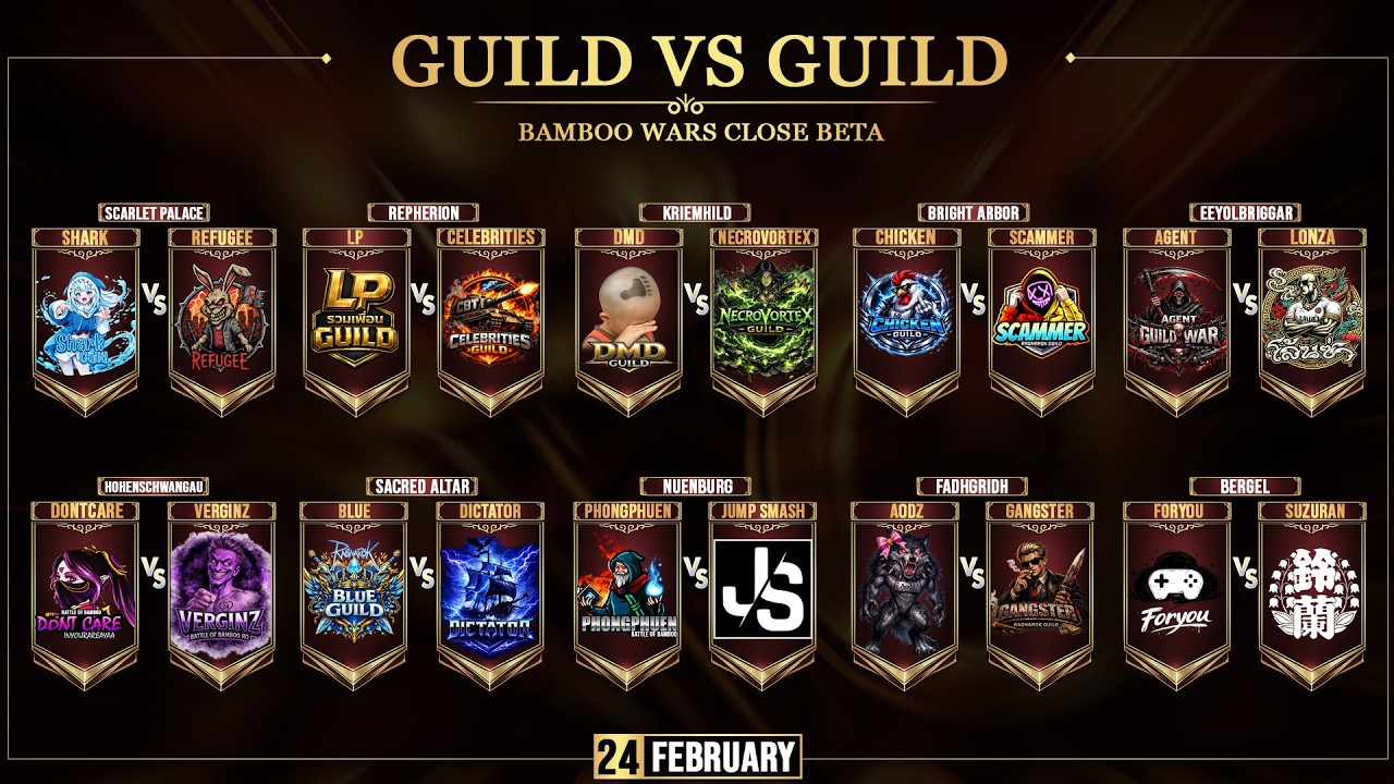 Guildwar JS vs โล้น (นอกรอบ) CBT Sv.Bamboo 5.0