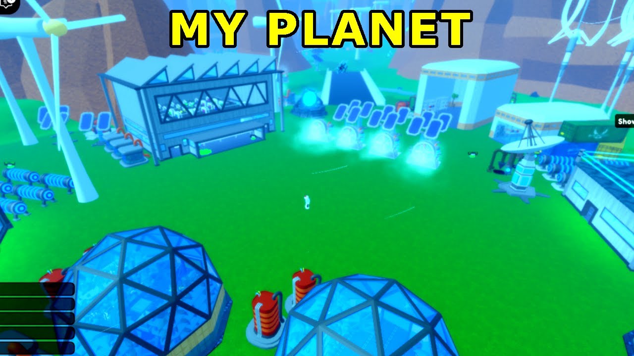 Building a new Planet in Roblox MY PLANET TYCOON