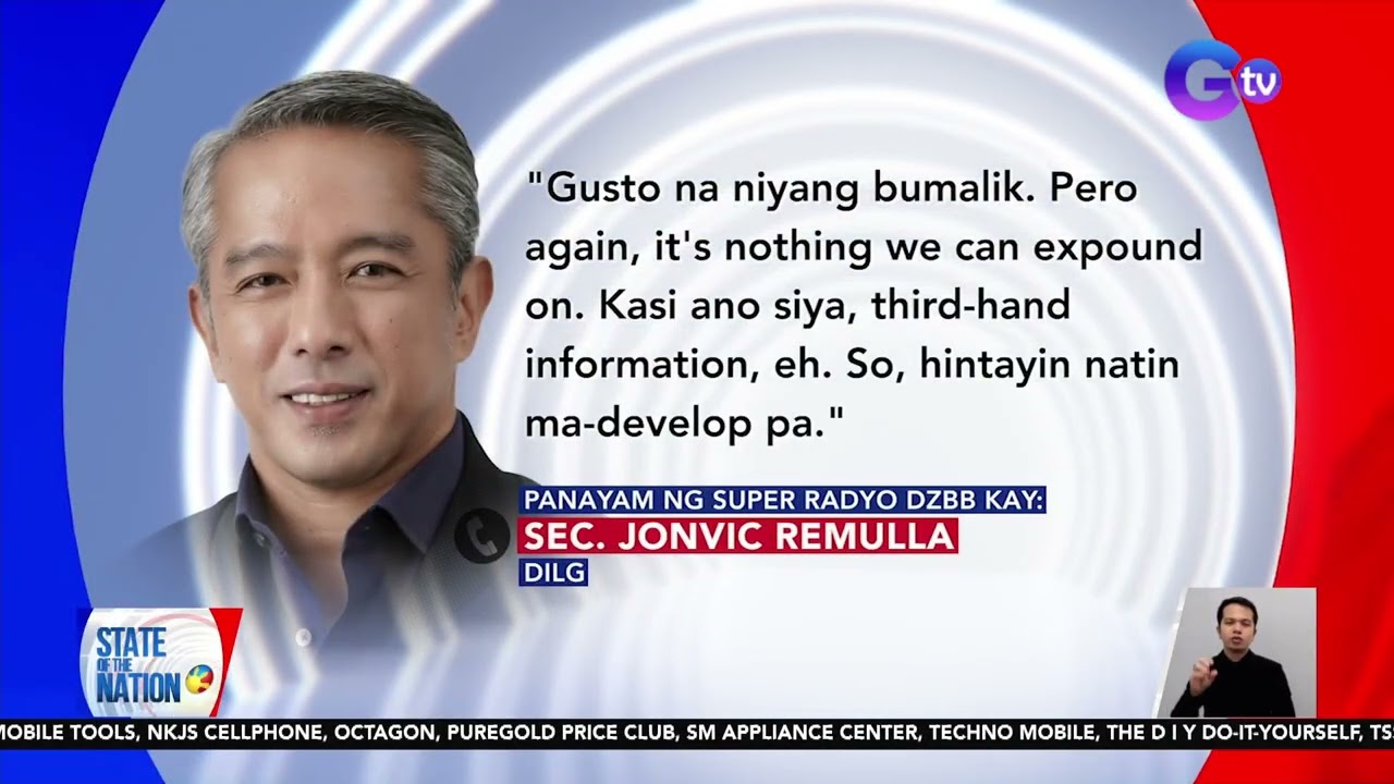 DILG - Zaldy Co hiding in upscale community in Portugal | SONA