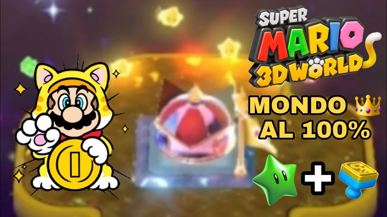 MONDO CORONA AL 100% (Tutte le stelle verdi e timbri) - Super Mario 3D World (Switch) ITA #12 (FINE)