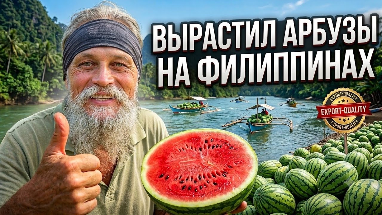 Филиппины мой опыт как я вырастил арбузы в деревне