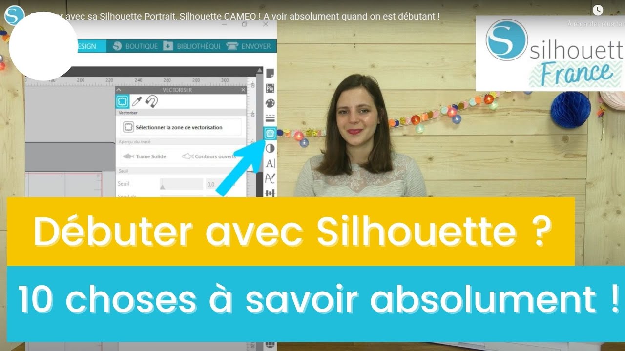 Débuter avec sa Silhouette Portrait, Silhouette CAMEO ! A voir ABSOLUMENT !