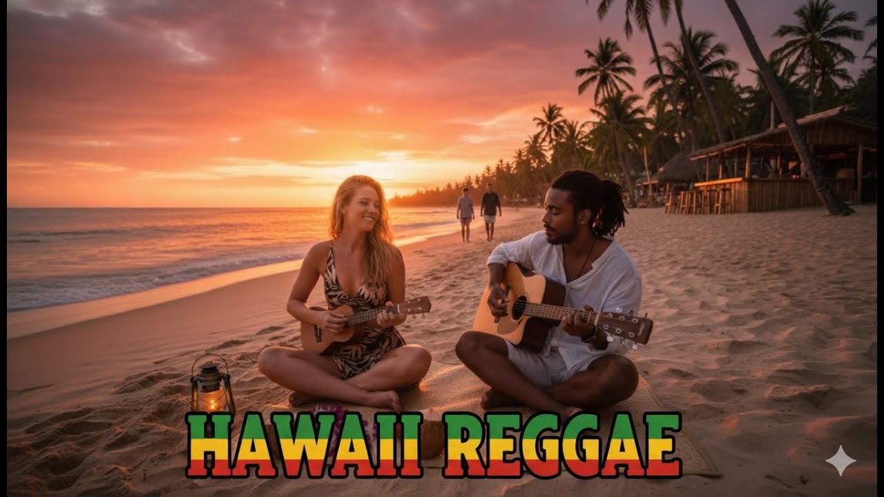 Island Reggae Calm Energy 🌊 Peaceful Sounds