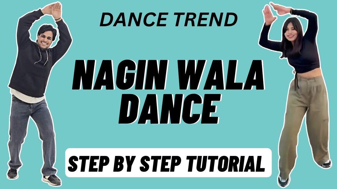 Nagin Wala Dance Reels Dance Trend Tutorial | Nagin Wala Dance Instagram Dance Trend Tutorial