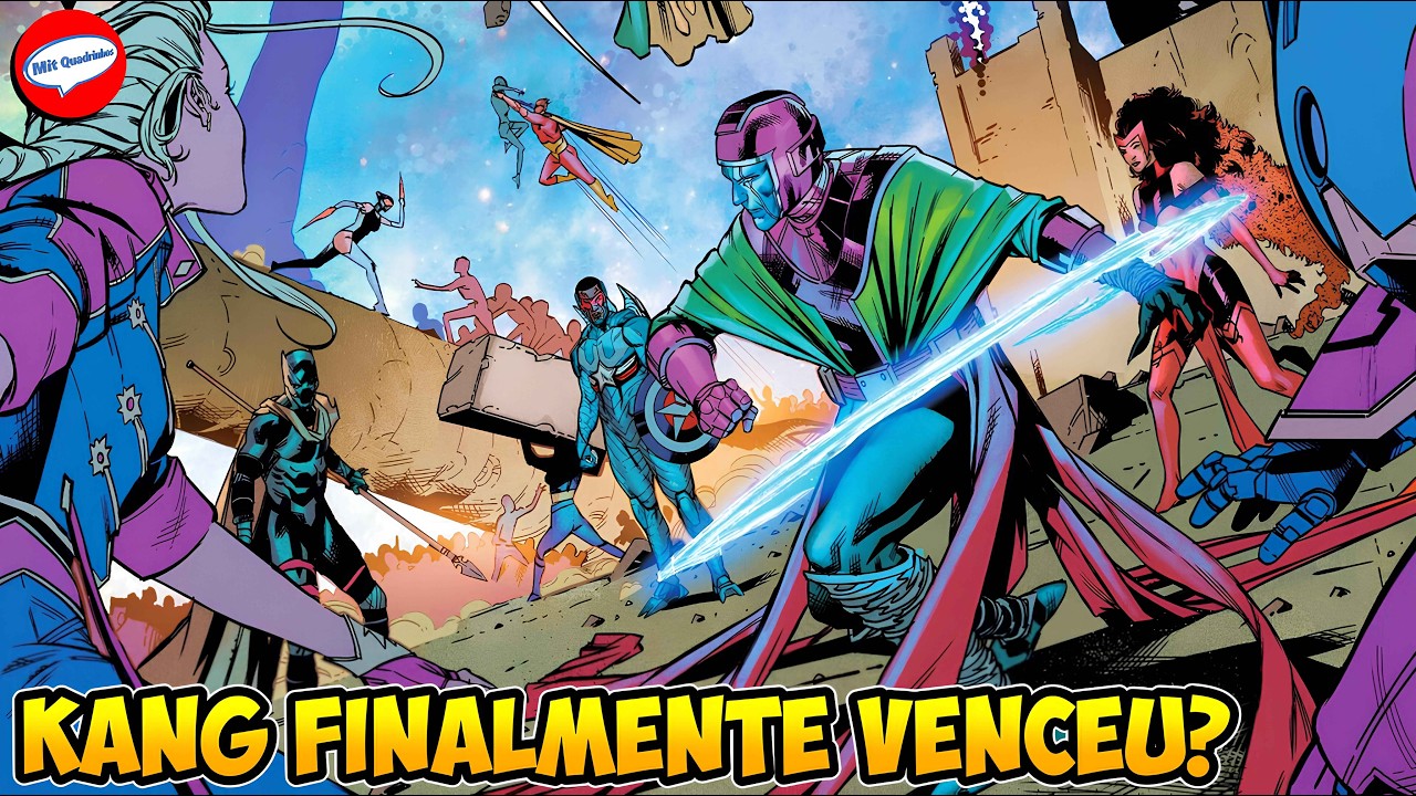 KANG VENCEU E VAI REINICIAR O UNIVERSO || Os Vingadores #34 (2026)