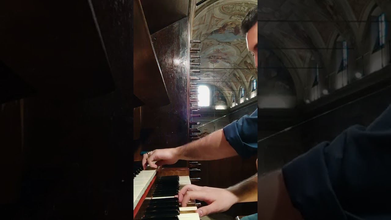 Organo Serassi Valenza - Comunione improvvisata