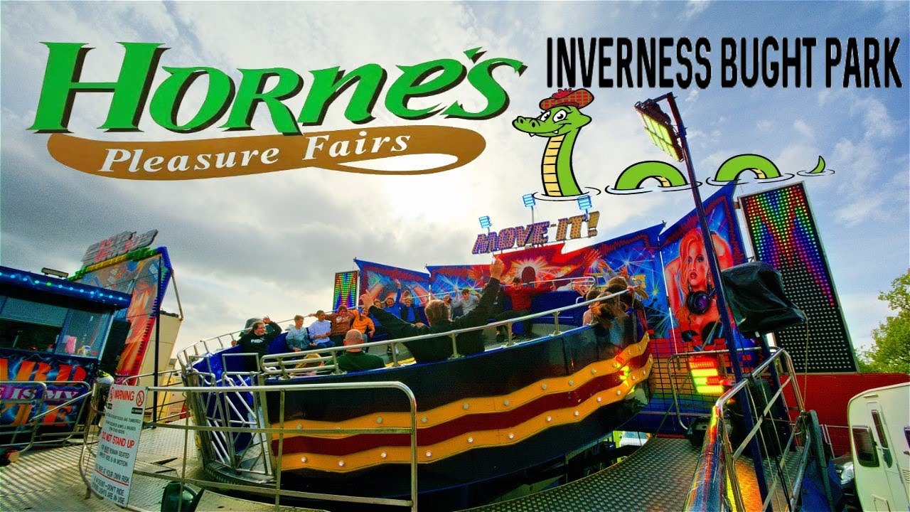 Hornes Pleasure Fairs - Bught Park, Inverness 14/5/22 - Biggest Fair EVER!!!