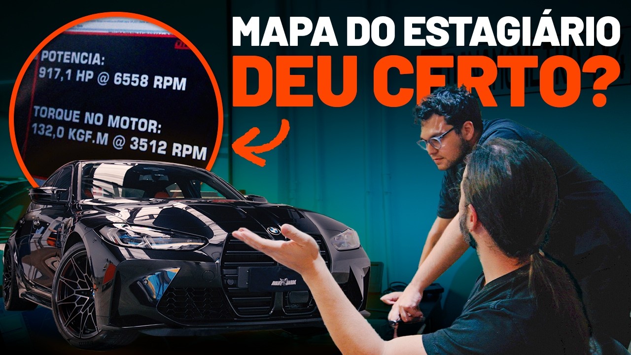 Coloquei o ESTAGIÁRIO para REMAPEAR uma BMW M3 e veja no que deu!