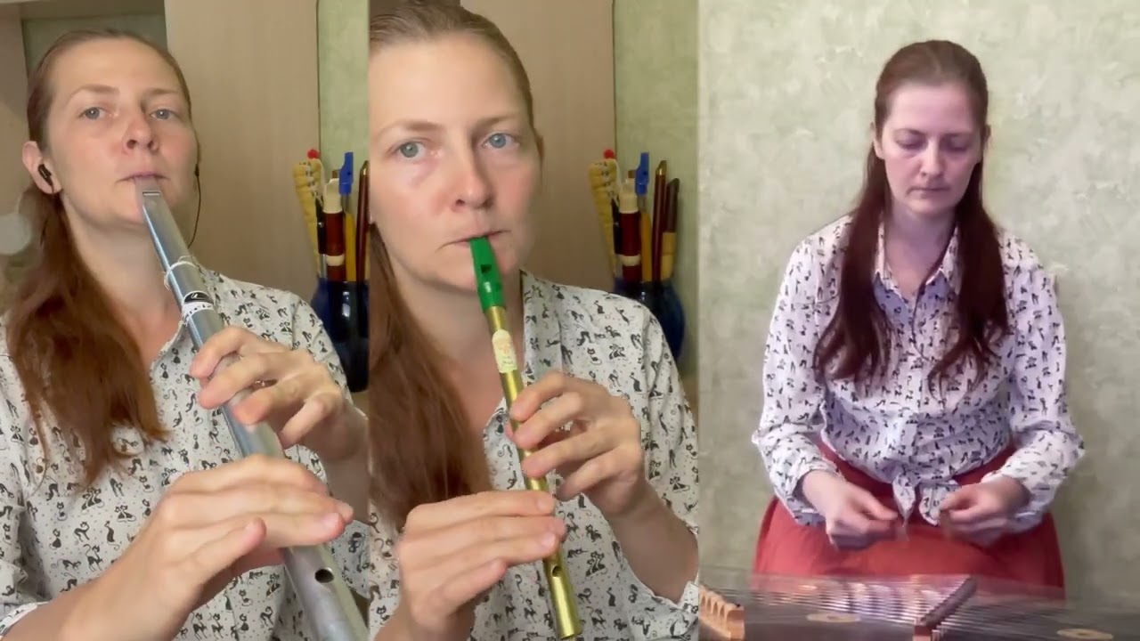 Bear Dance - hammered dulcimer, tin whistle, low whistle + SHEET MUSIC