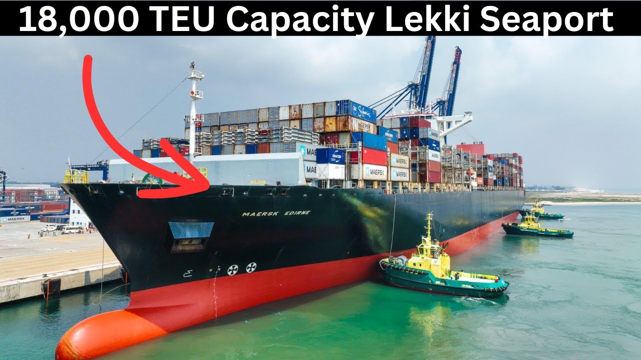 LARGEST SEAPORT IN WEST AFRICA - LEKKI DEEP SEA PORT BEGINS OPERATION - $1.5BILLION| Ownahomeng TV