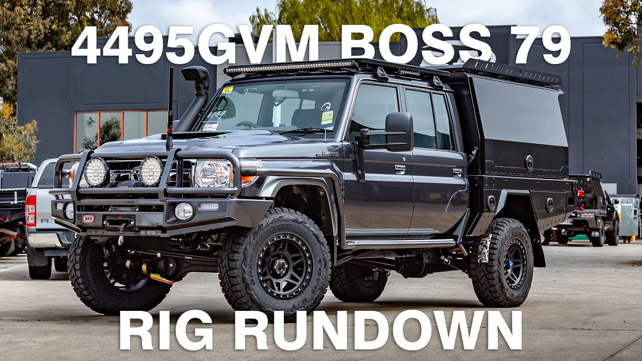 Удлинитель Toyota Landcruiser 300 мм 4495GVM, полный комплект | Boss Built | Boss Aluminium