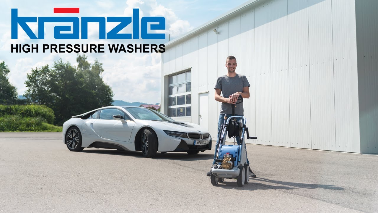 Car wash with Kranzle High Pressure Cleaner and Accessories