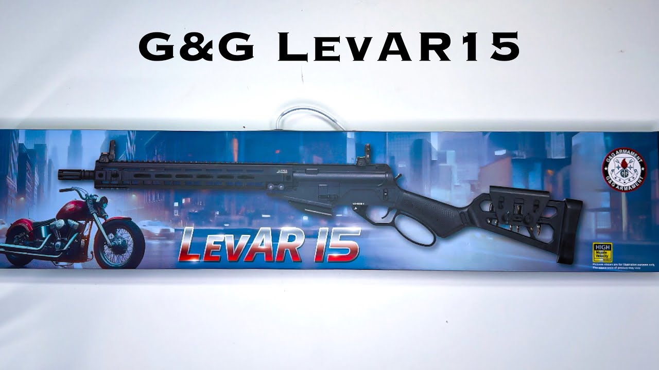 G&G LevAR15 | Unboxing a recenze