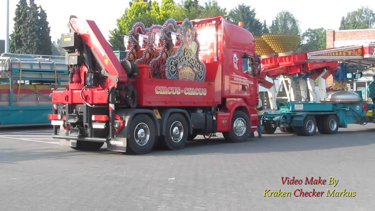 Circus Circus Bruch Korschenbroich 2014 (Transport/Aufbau)