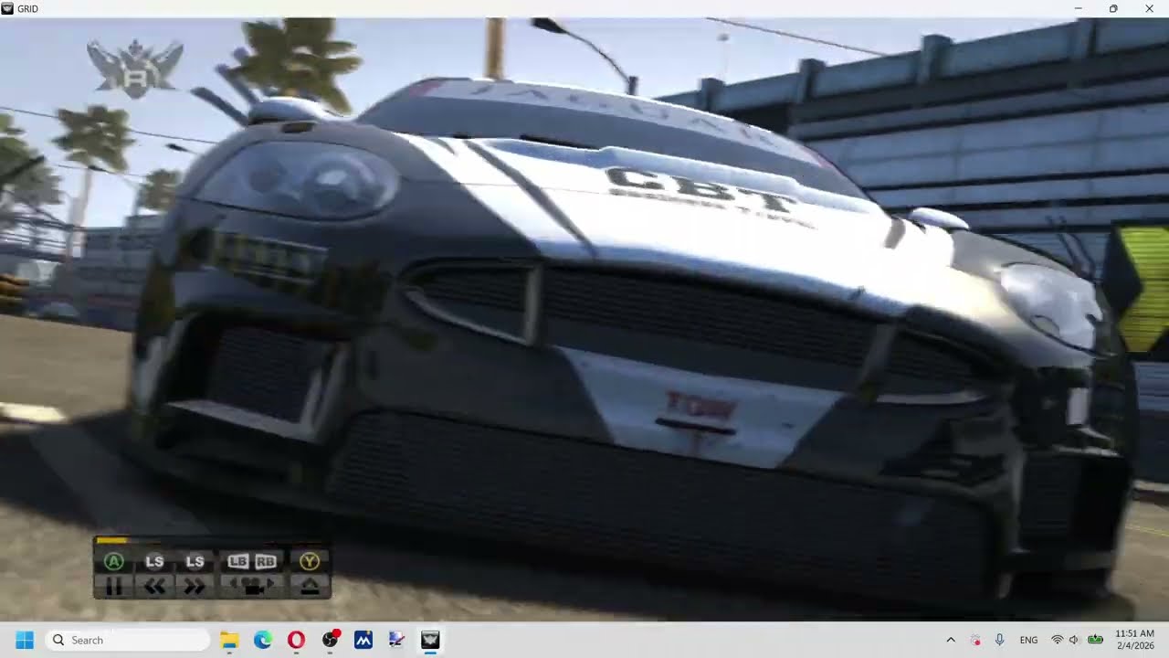 Race Driver GRID Best Replays 295 Long Beach CC JAGUAR XKR GT3 #1 Terry Willkins