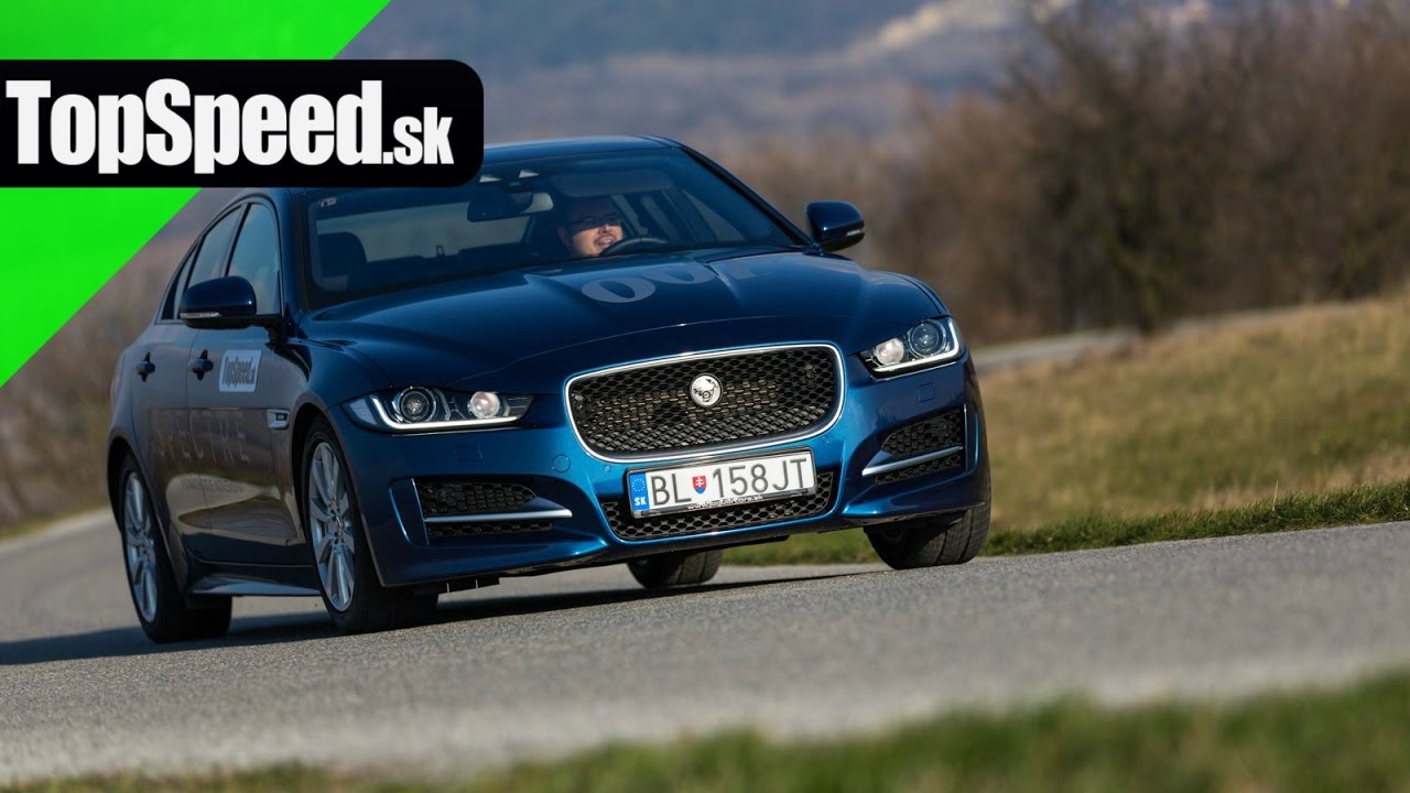 Test Jaguar XE 20d - Maroš ČABÁK TOPSPEED.sk