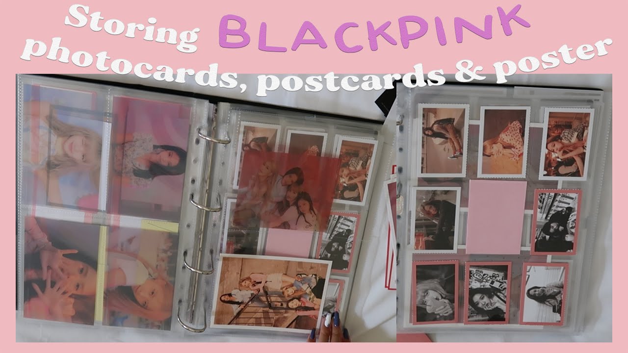 Sorting & organizing my BLACKPINK PHOTOCARD BINDER COLLECTION