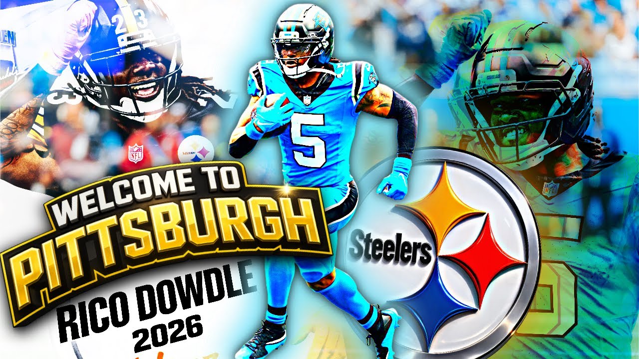 The Steelers Just Added a 1,000-Yard RB 👀 | Rico Dowdle Highlights ⚡️