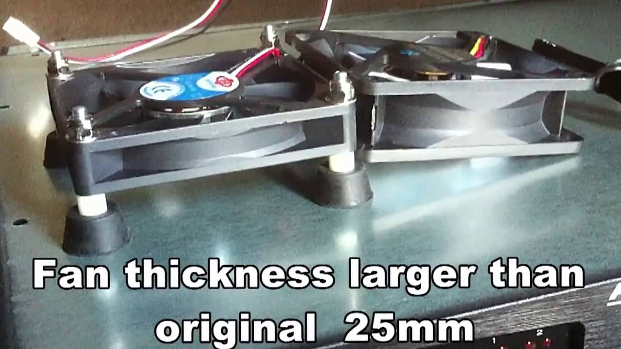 AxeFX ii FAN upgrade!! Noiseless now.. Axe FX ii.. Fractal Audio gets a Fractal design FAN