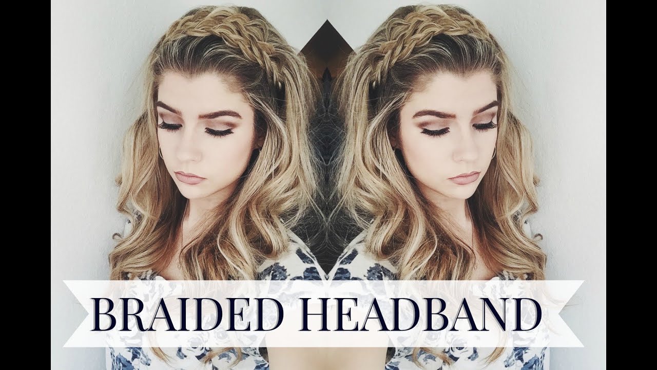 Braided Headband Hairstyle