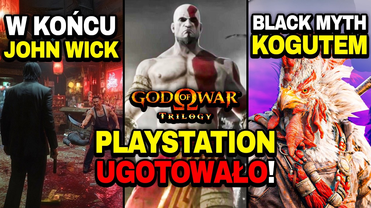 Wyśmienity Pokaz Sony! GOD OF WAR REMAKE Oficjalnie Zapowiedziany — Gra AAA John Wick — Wielki Kogut