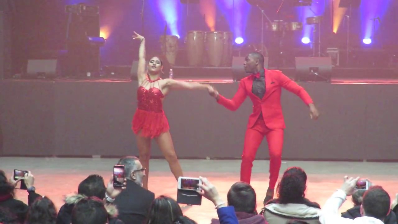Swing Latino part 1 Bal pop colombien le 104 Centquatre Paris 17 décembre 2017