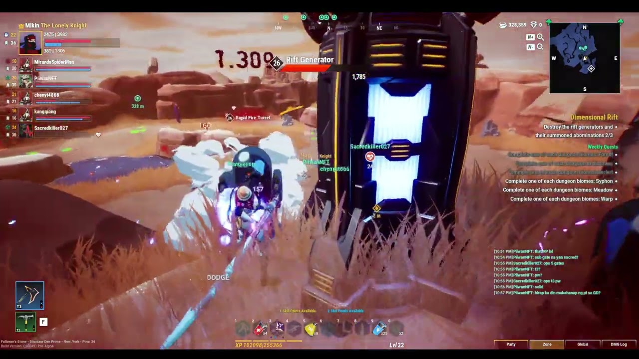 Big Time Shadow Blade - LVL 21 Skill Build /w Shuriken Fan -