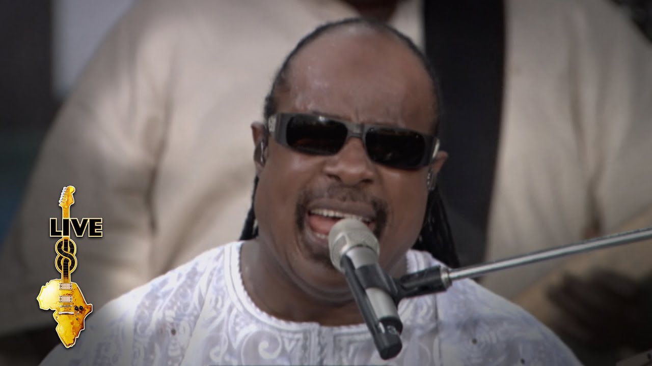 Stevie Wonder - So What The Fuss (Live 8 2005)