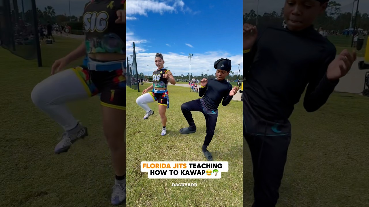 Florida dance are LIT😂🌴 #florida #football #backyardathletics #footballshorts #dance