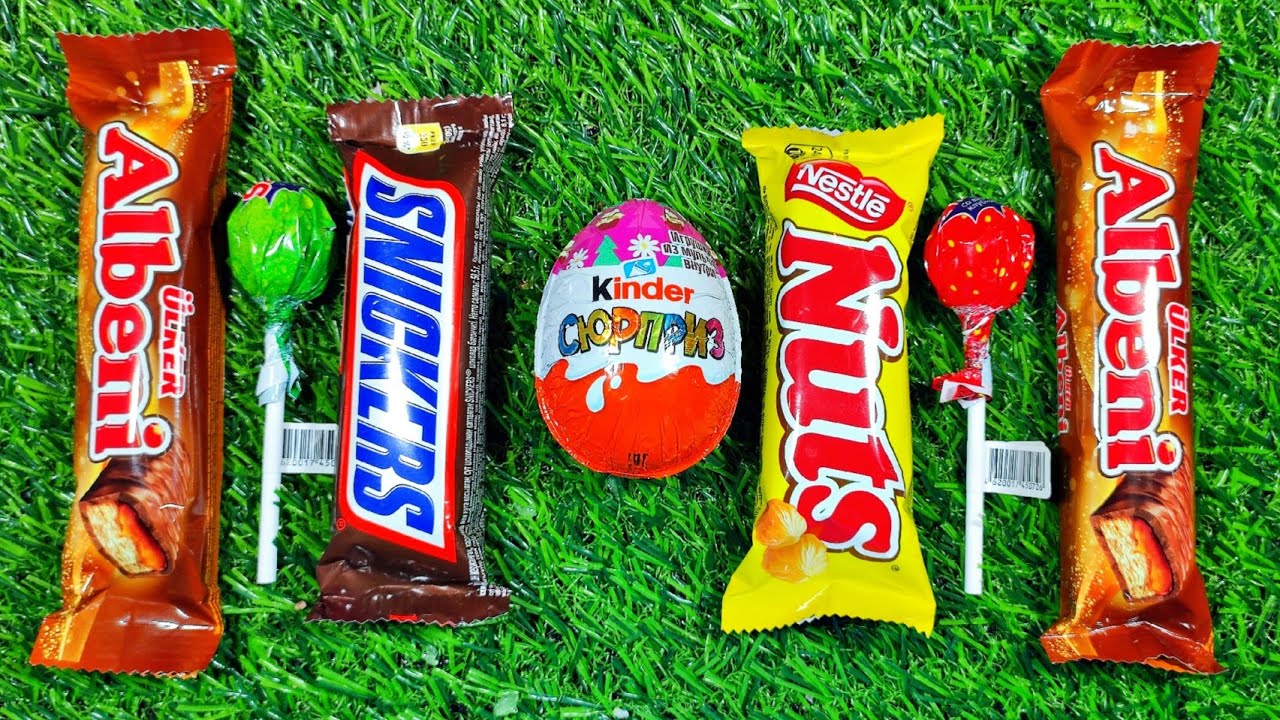 Satisfying Asmr Lollipops candy and chocolate Opening video Yummy candy Unboxing
