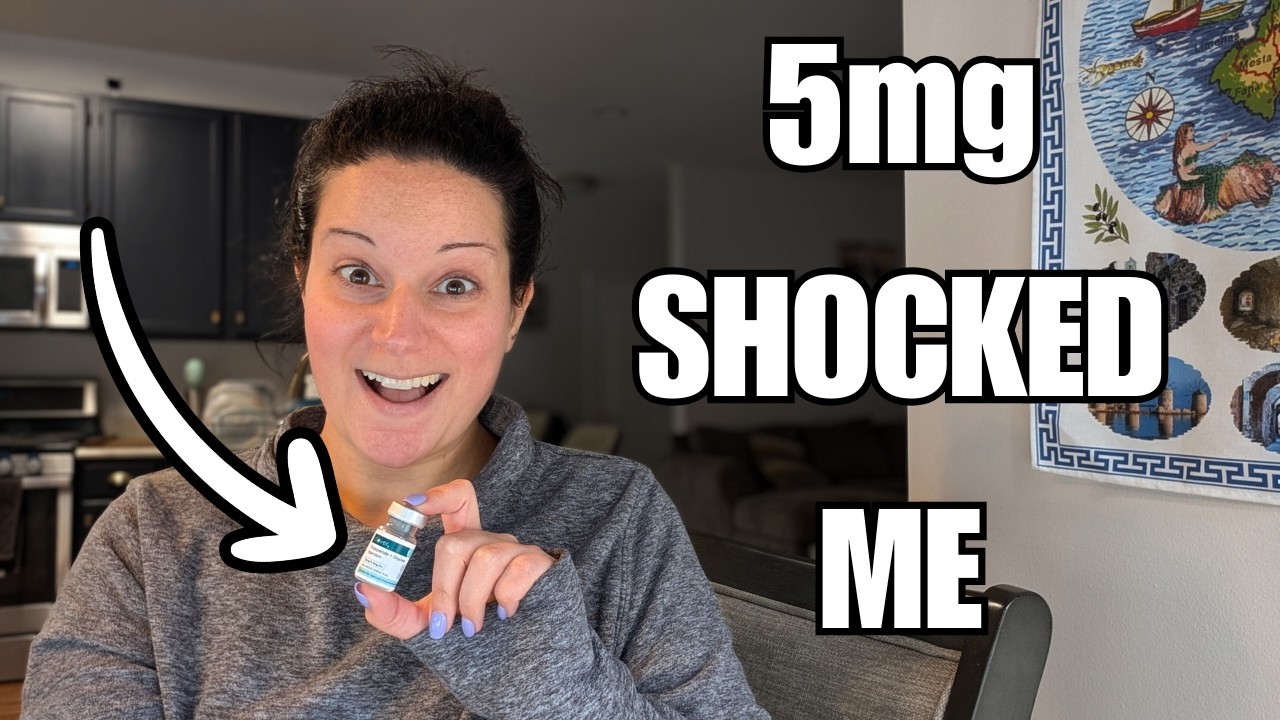 I Moved Up to 5mg on Tirzepatide… I Wasn’t Ready for THIS 😳 (Week 5 Update)