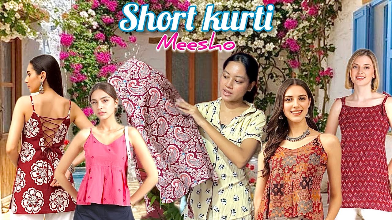 *Meesho* short kurti haul / backless kurti from meesho 😍😍😍pt.2