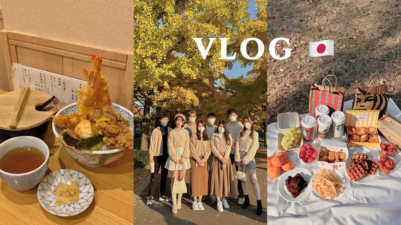 TOKYO VLOG | 東京秋天賞楓🍁 秋日野餐🧺  秋日OOTD🤎