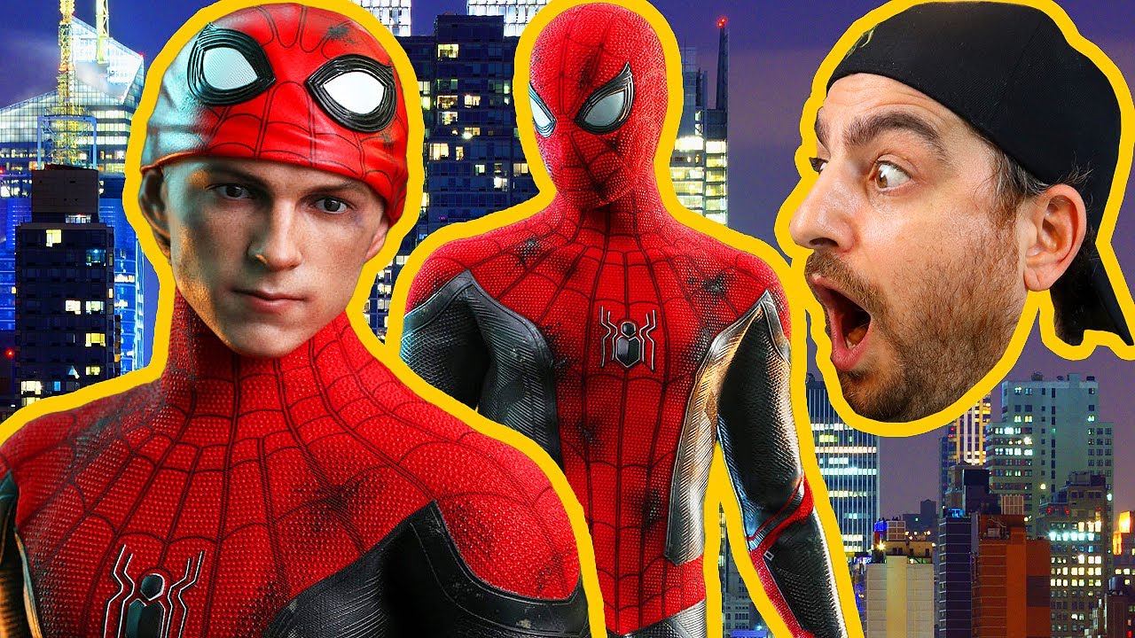 PREVIEW: Hot Toys Spider Man Battling Version - No Way Home