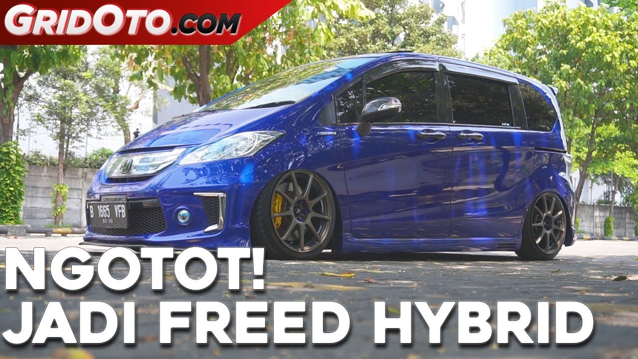 Menawan Ala Freed Hybrid Plus Kaki Kandas Pakai Airsus | Modifikasi Mobil | GridOto Modif