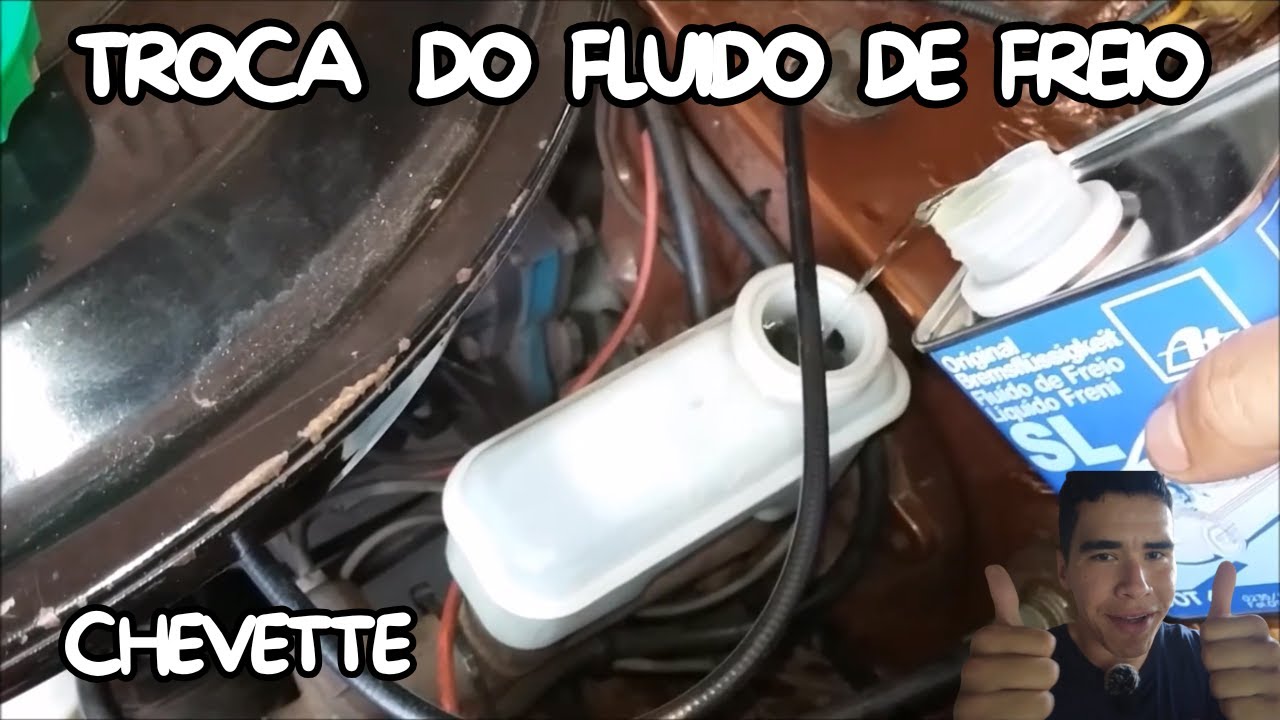 Como Trocar Fluido de Freio do Chevette 1.4/1.6