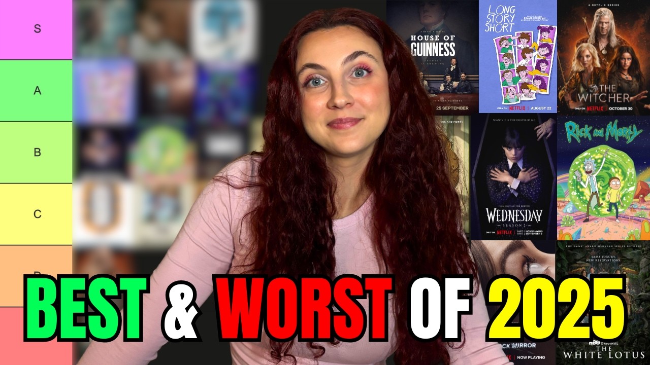 Top 2025 TV Shows Ranked! (NO SPOILERS)
