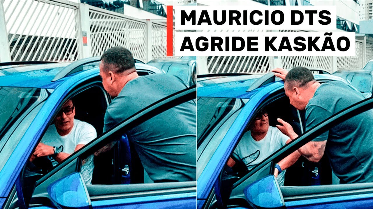 MAURÍCIO DTS DÁ APAVOR0 E AGRlDE KASKÃO E POSTA NA INTERNET
