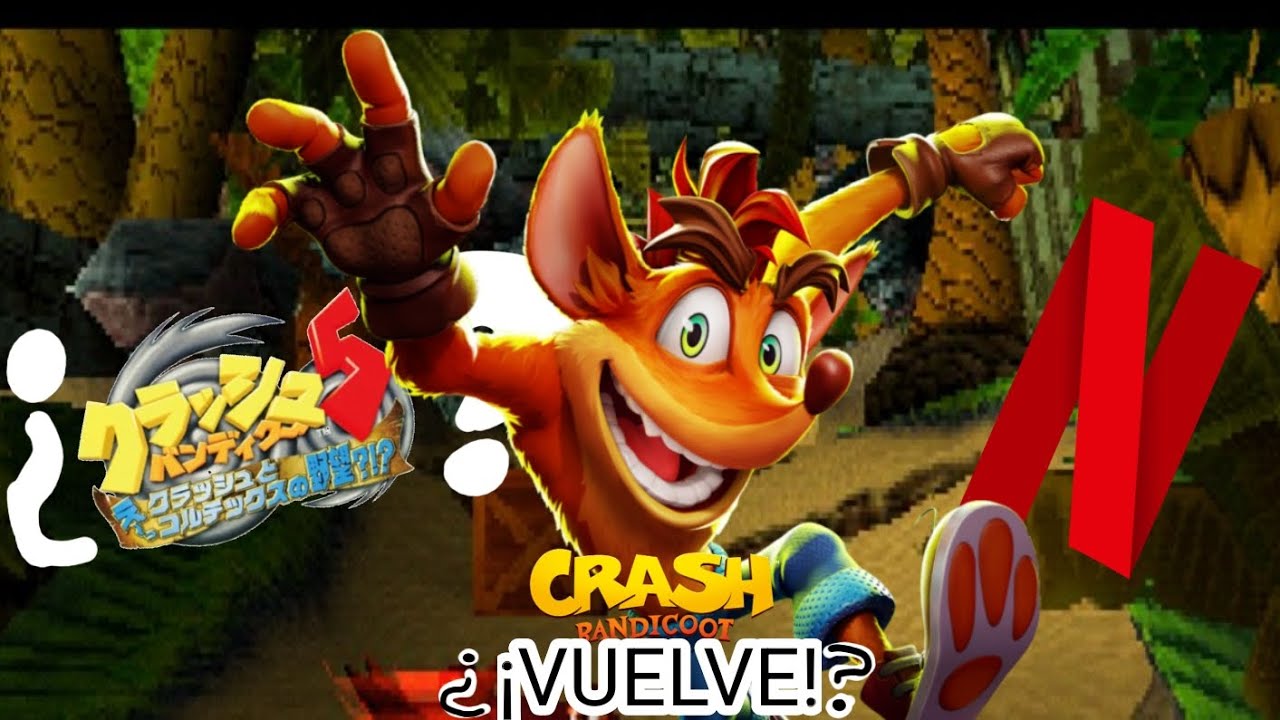Crash Bandicoot¿Vuelve?¿Nuevo Crash en los GA?¿Serie con Netflix?