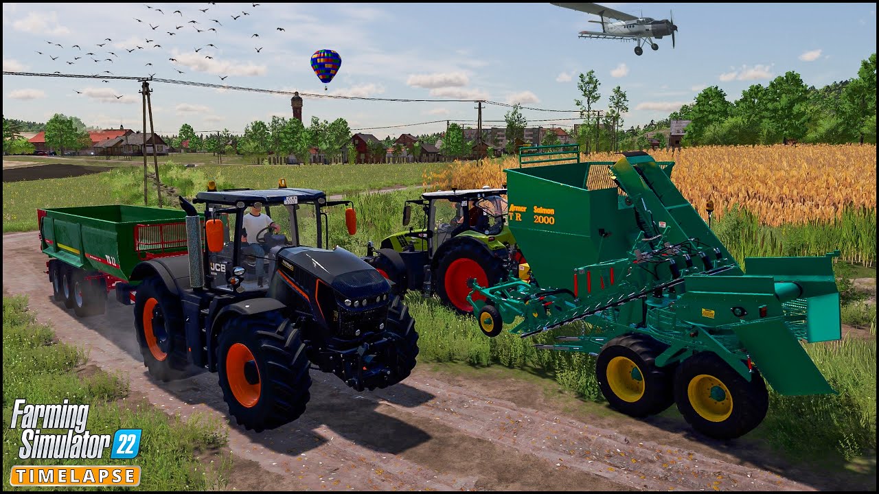 Buying Five New Fields. Harvesting Sorghum, Oat & Parsnip | #Zielonka Ep.29 | Farming Simulator 22