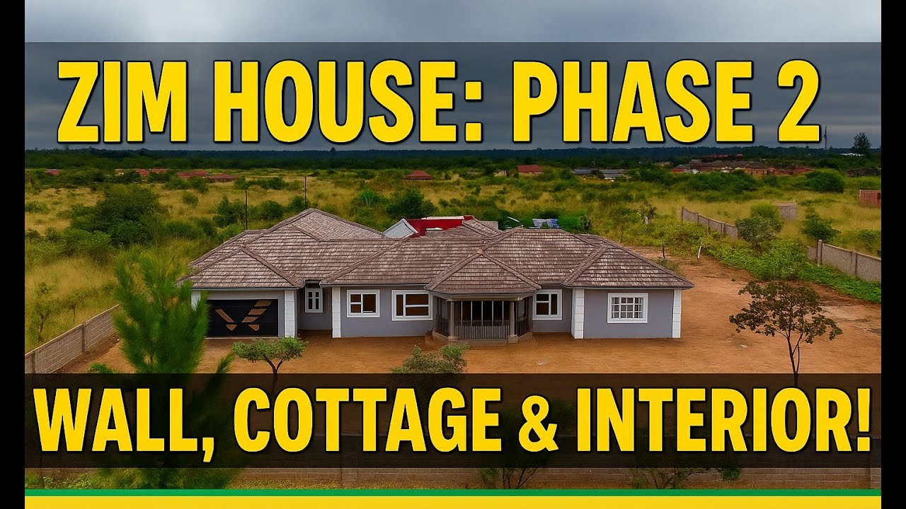 UK Nurse’s Dream Home in Zimbabwe – You Won’t Believe the Progress! 🇿🇼