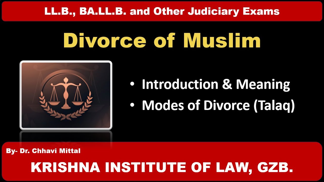 MUSLIM LAW- 