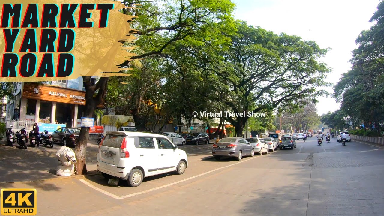 MARKET YARD ROAD | GULTEKDI | PUNE | 4K VIRTUAL TOUR